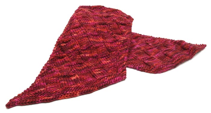Bias-knit Scarf