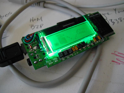 Single board connected to the computer